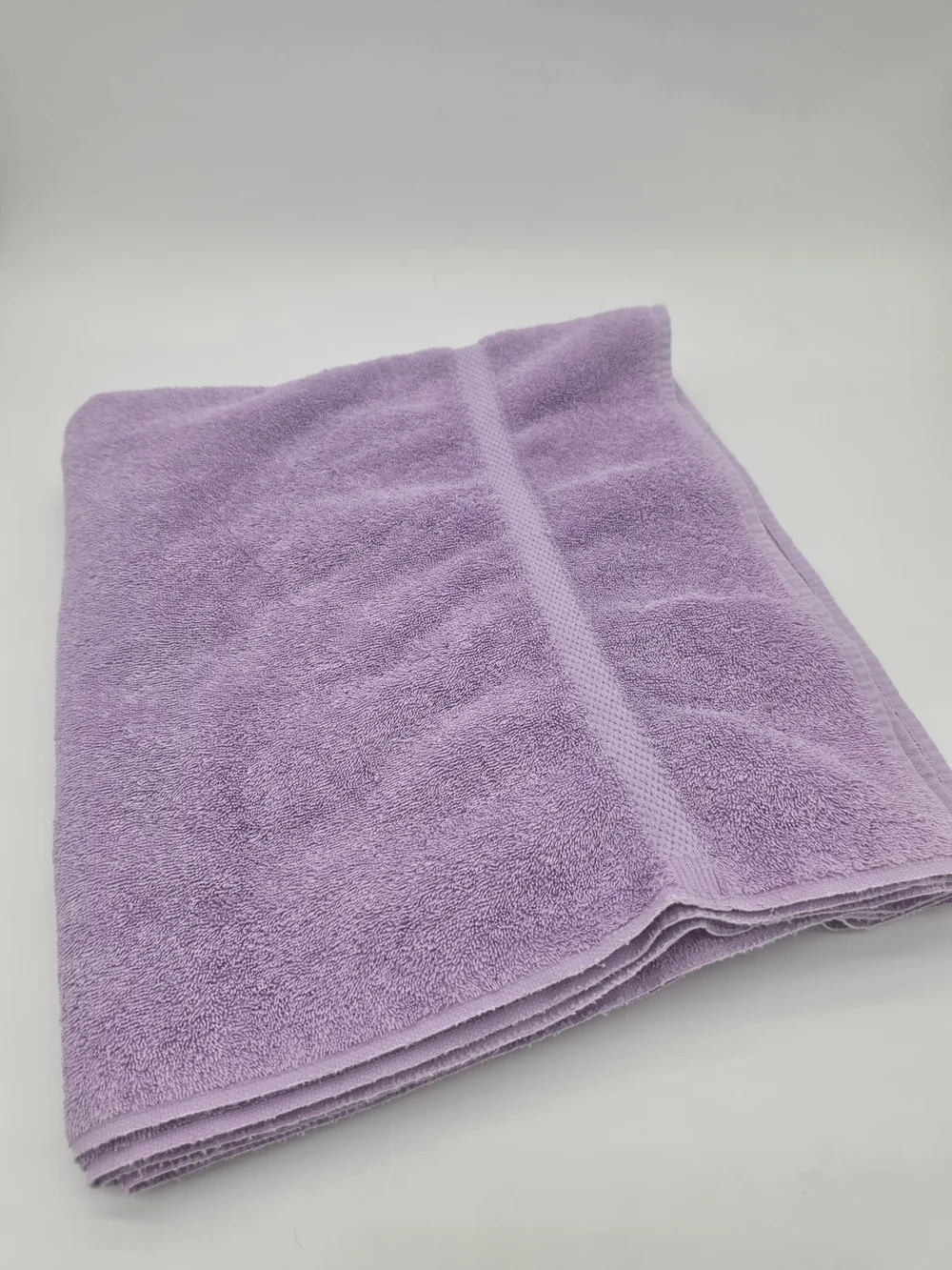 Vintage Royal Velvet By Fieldcrest Purple Bath Towel 100% Cotton Plush Absorbent